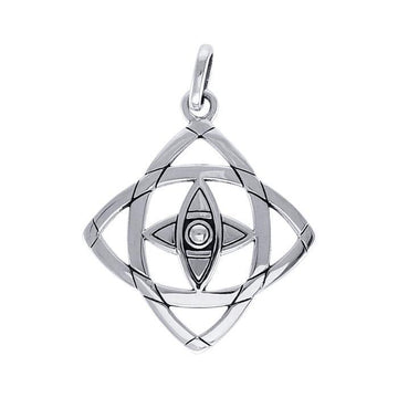 TPD3982 Be Focused Silver Pendant TPD3982 - Jewelry